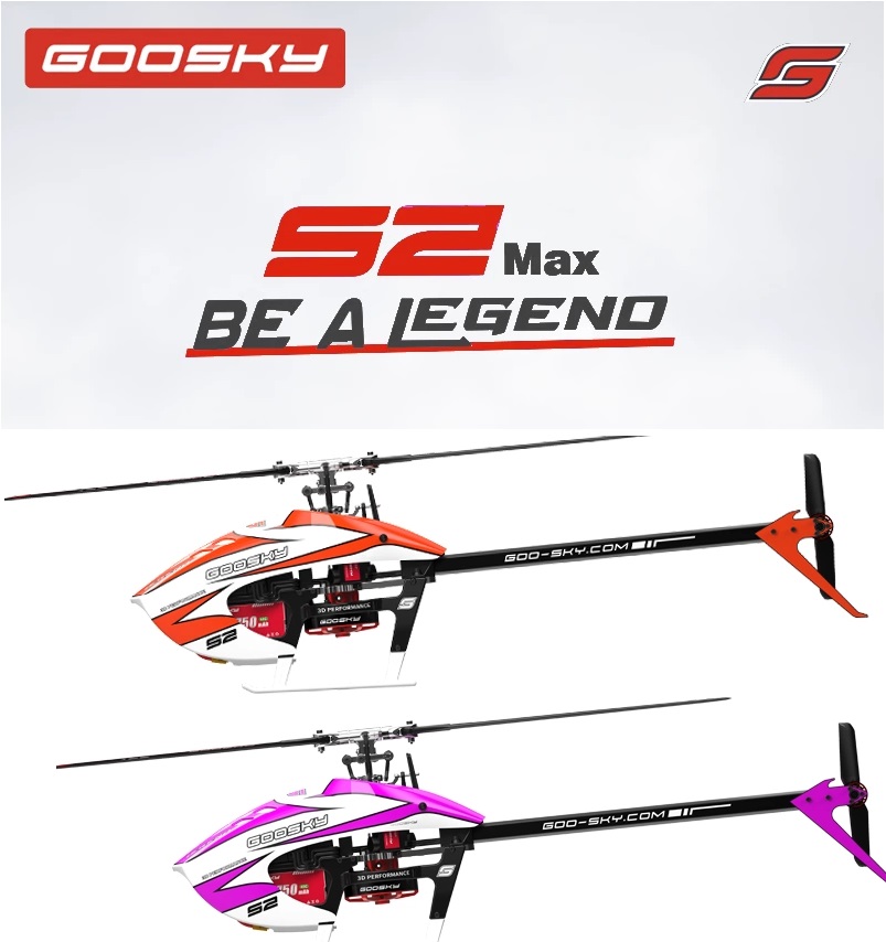 GOOSKY S2 Max Helicopter Built - đánh giá và giá Rc Helicopter Bag