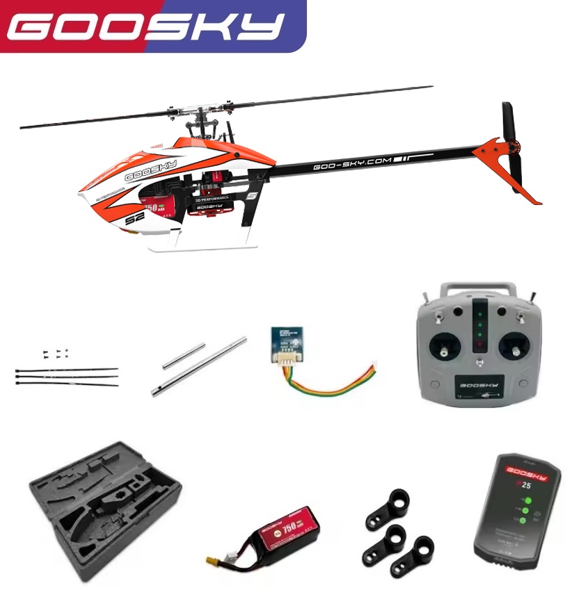 GOOSKY S2 Max Helicopter Built - đánh giá và giá Rc Helicopter Bag