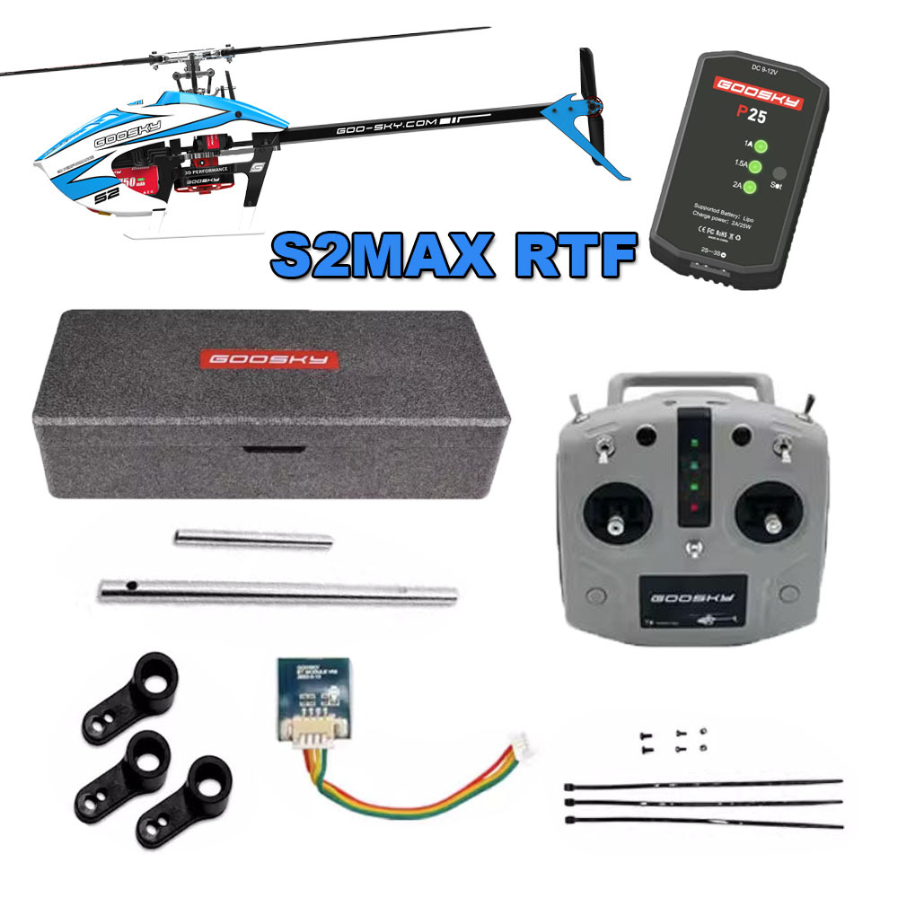 GOOSKY S2 Max Helicopter Built - đánh giá và giá Rc Helicopter Bag
