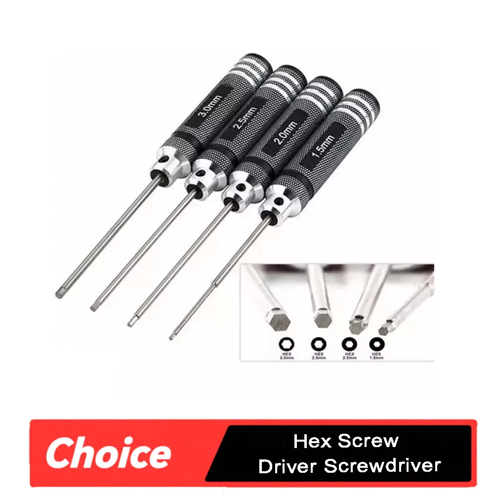 Hex Driver Set 1.5/2.0/2.5/3.0 - đánh giá và giá Rc Helicopter Tool Kit